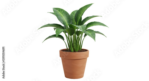 фотографія Isolated Potted Green Plant