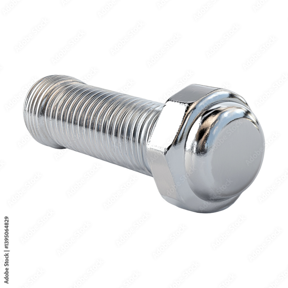 Nut Bolt Steel on Transparent Background - Ai Generated Nut Bolt Steel on Transparent Background - Ai Generated