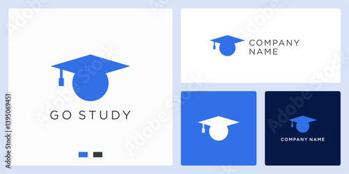Go study logo design template