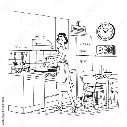 woman in kitchen