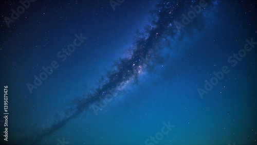 Galaxy in the Night Sky