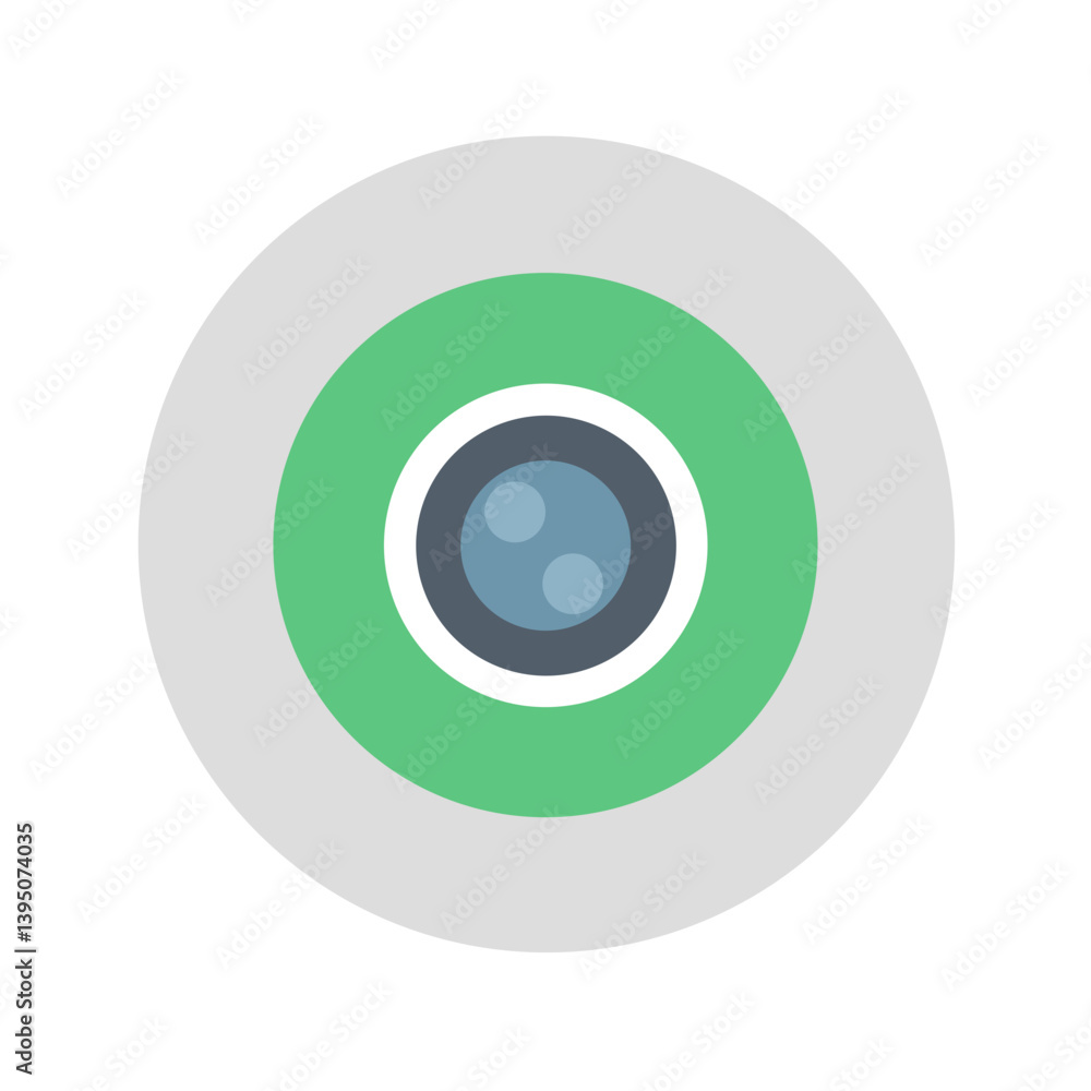 Professional Camera Lens Icon Vector Design Professional Camera Lens Icon Vector Design