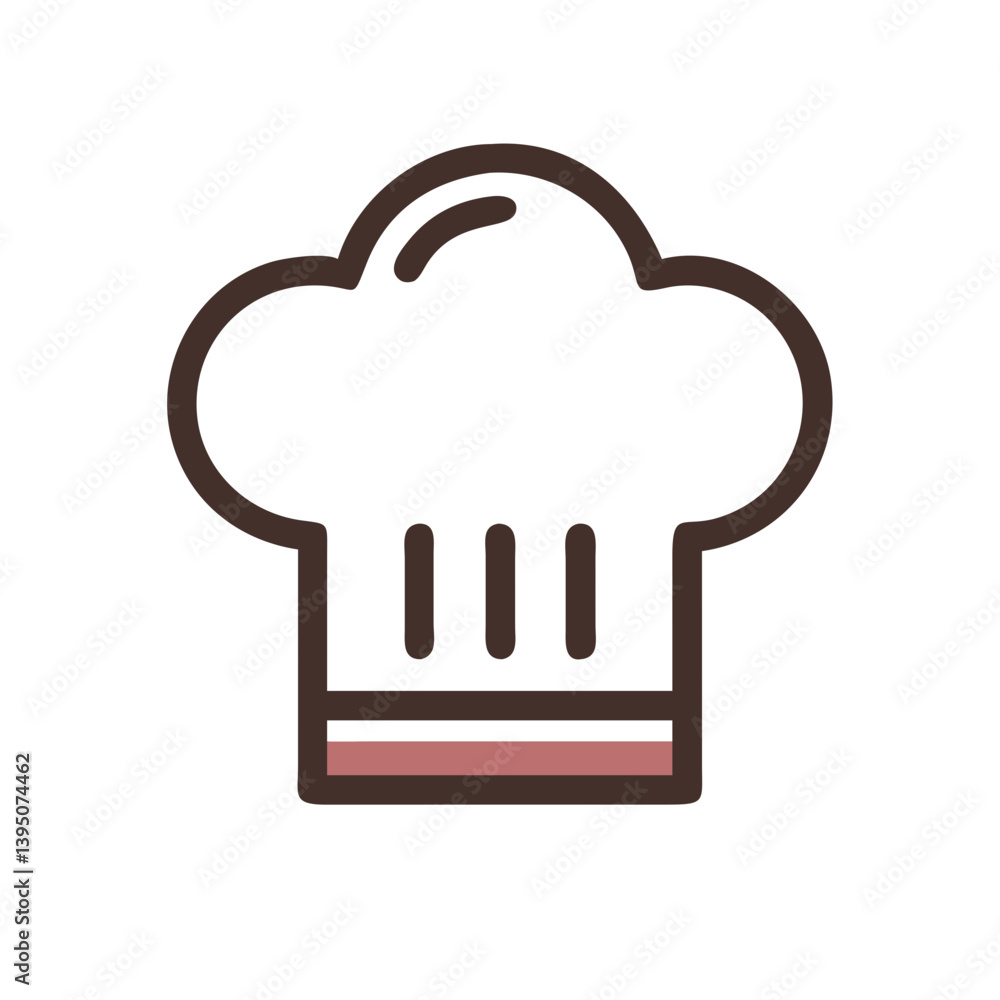 Professional Chef Hat Icon Vector Design Professional Chef Hat Icon Vector Design
