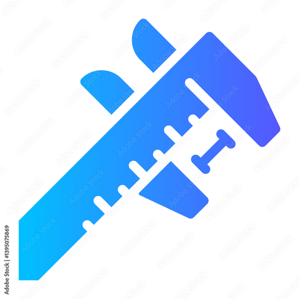 caliper gradient icon caliper gradient icon