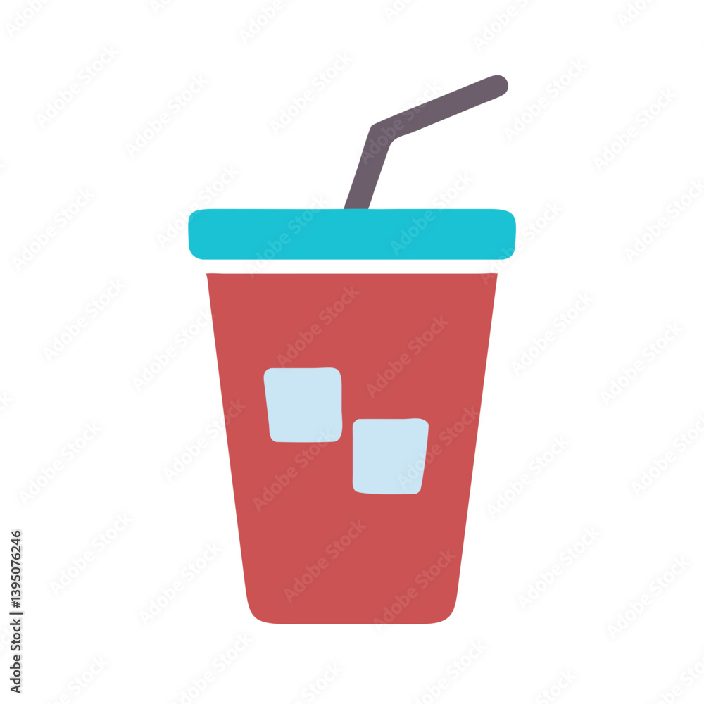Modern Drink Icon Vector for Cafe, Bar, and Beverage Apps
Modern Drink Icon Vector for Cafe, Bar, and Beverage Apps