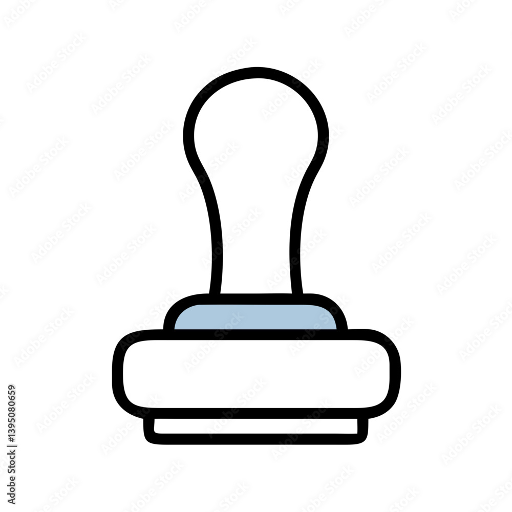 Rubber Stamp Icon Vector – Custom Approval and Seal Symbol Design Rubber Stamp Icon Vector – Custom Approval and Seal Symbol Design