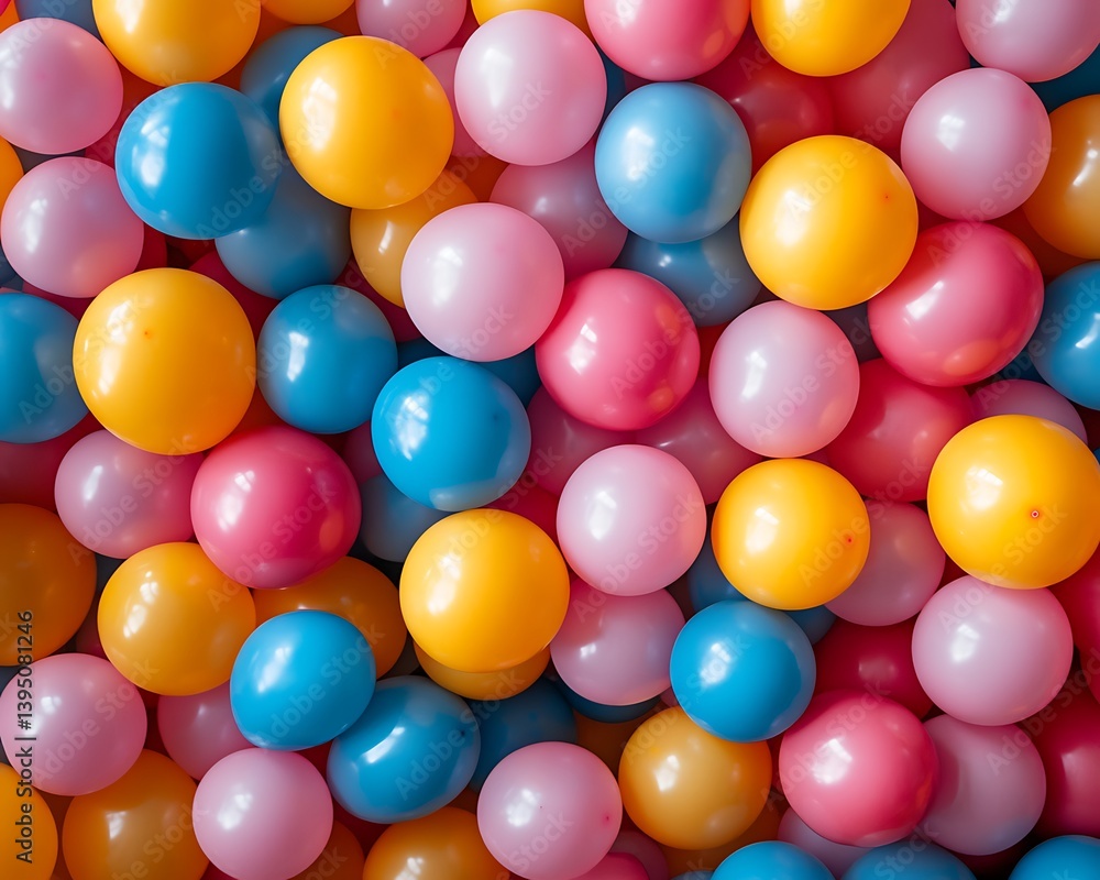 Colorful Ball Pit Texture Colorful Ball Pit Texture