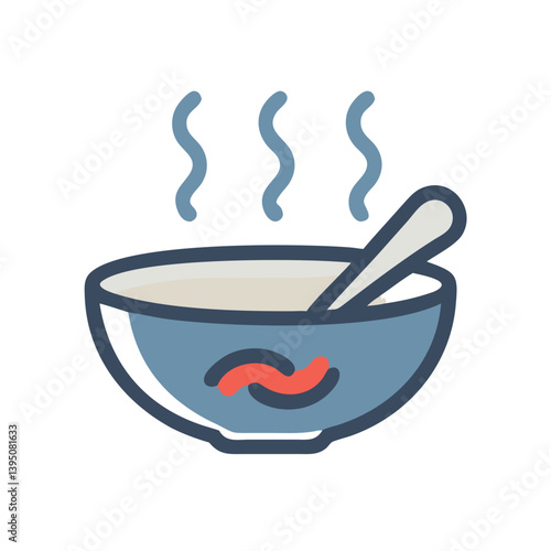 Soup Icon Vector Design