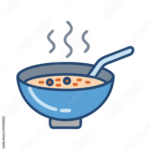 Soup Icon Vector Design