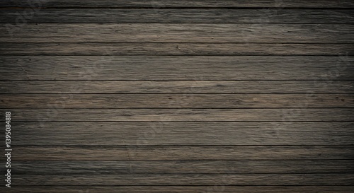 Wallpaper Mural Dark Rustic Wood Planks Background Texture. AI Generated Torontodigital.ca