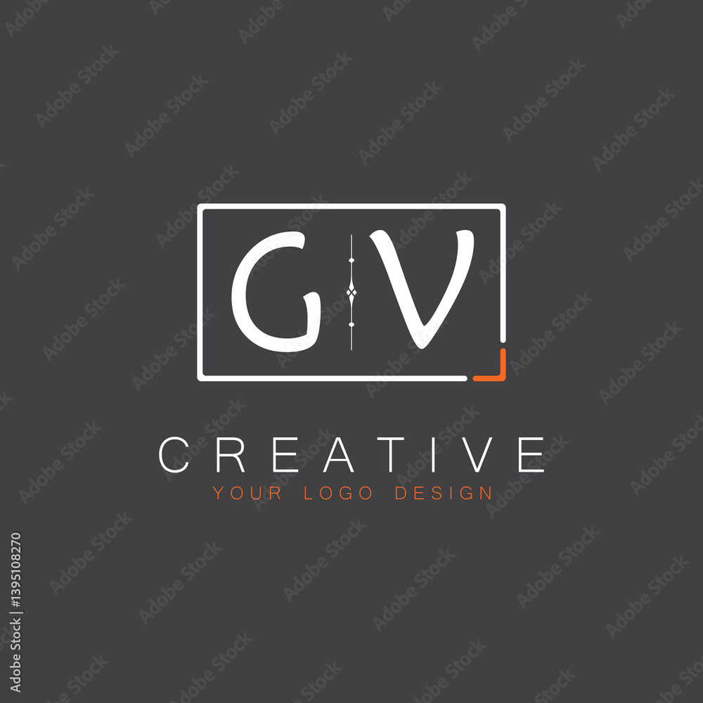 initial monogram logo for Creative with square style design. initial monogram logo for Creative with square style design.
