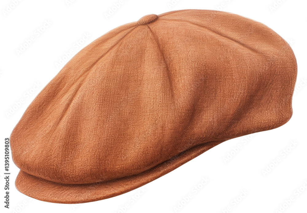PNG Beret hat brown white background simplicity. PNG Beret hat brown white background simplicity.