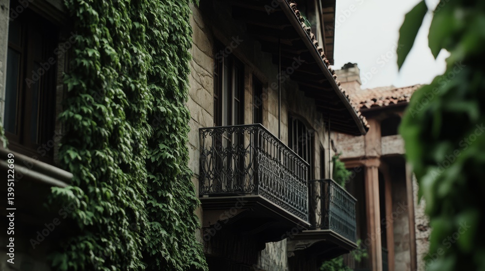 An ivy-covered facade in a rustic setting invites curiosity and nostalgia, blending nature and architecture in an emerald embrace. An ivy-covered facade in a rustic setting invites curiosity and nostalgia, blending nature and architecture in an emerald embrace.