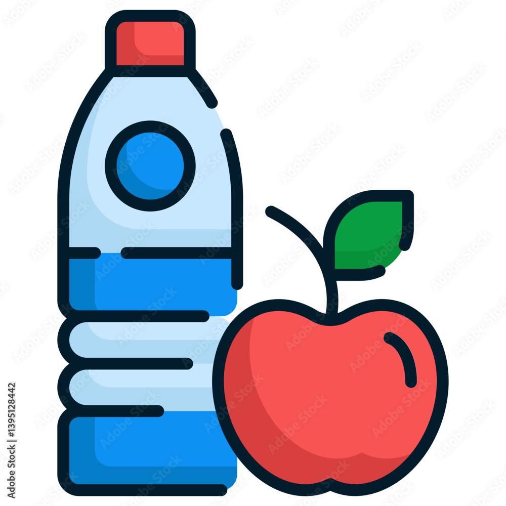 World Health Day Icons - Filled Outline World Health Day Icons - Filled Outline