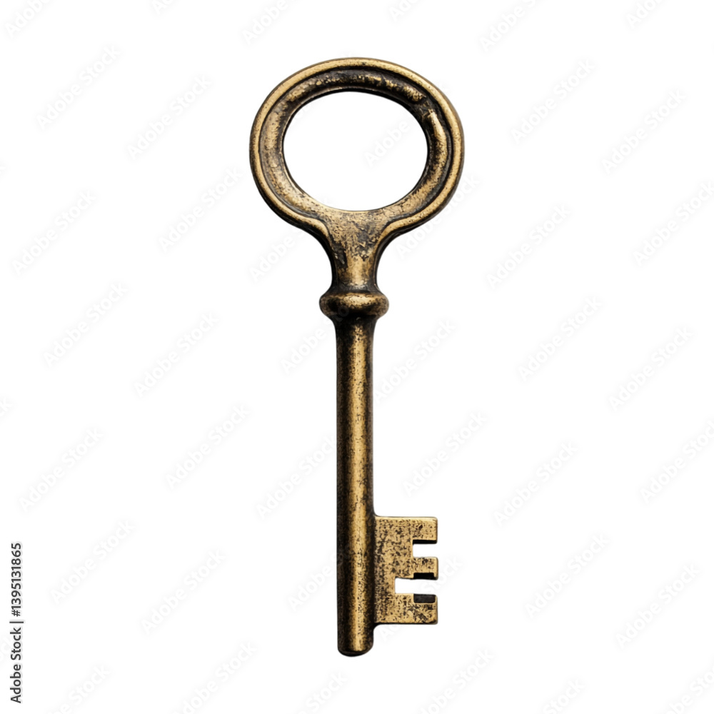 PNG Door Key on Transparent Background - Ai Generated PNG Door Key on Transparent Background - Ai Generated
