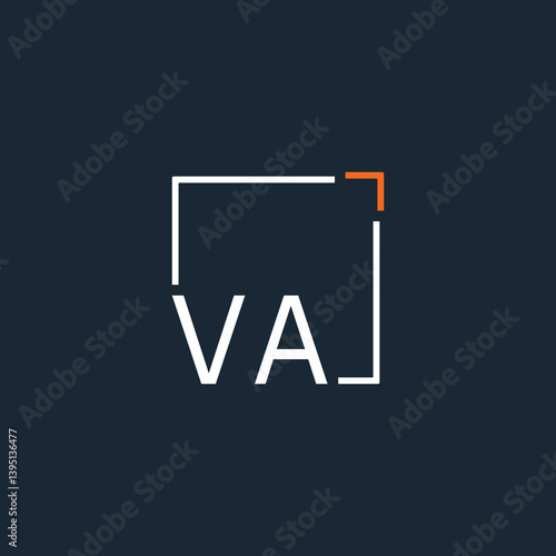 Wallpaper Mural initial monogram logo for Creative with square style design. Torontodigital.ca