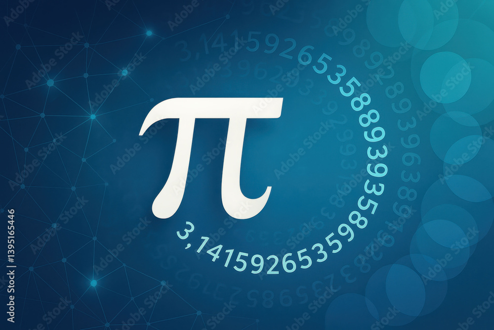 Visual explorations of pi through abstract, organic and crystalline forms