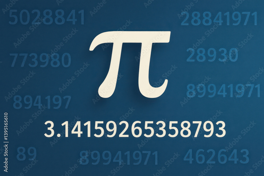 Visual explorations of pi through abstract, organic and crystalline forms