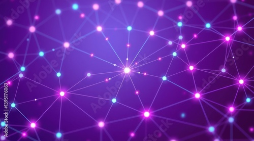 Abstract network connection graphic (6)