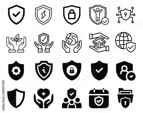 Vector Pack Protection Icon: Ensuring Seamless Security and Safe Transfers for Your Digital Assets