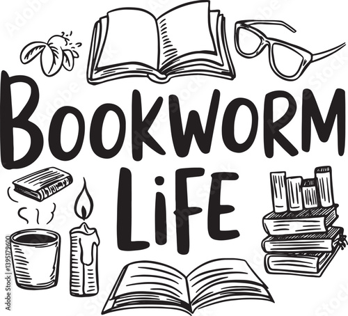 book design art illustration stock photos
