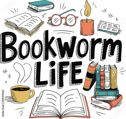 book design art illustration stock photos