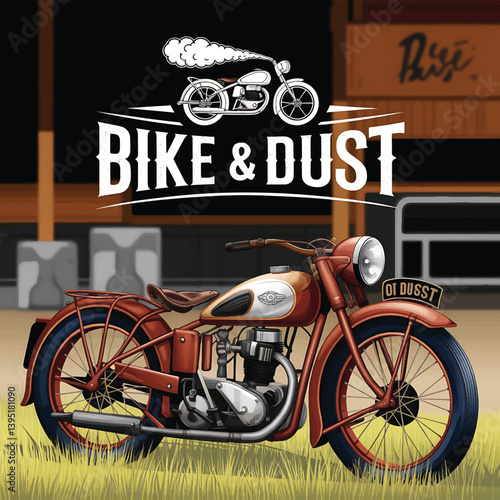car and bike repair shop flyer design