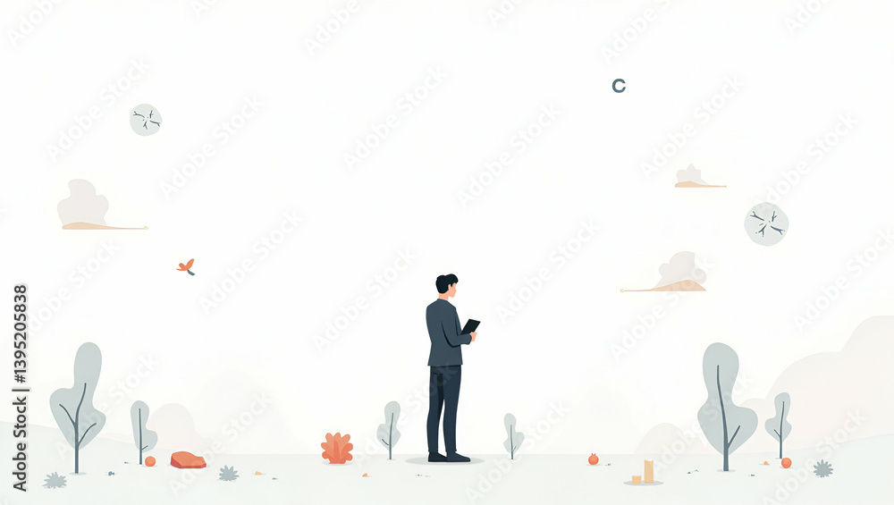 Flat Minimalist wallpaper design featuring expansive empty space and futuristic abstract elements that symbolize self learning machines by merging digital innovation with adaptive algorithmic motifs t Flat Minimalist wallpaper design featuring expansive empty space and futuristic abstract elements that symbolize self learning machines by merging digital innovation with adaptive algorithmic motifs t