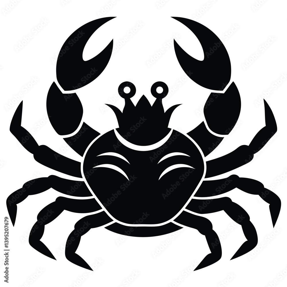 vector illustration of a crab vector illustration of a crab