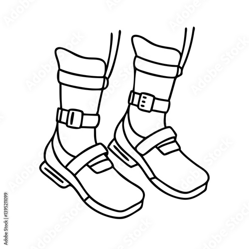 anti gravity boots icon, anti gravity boots vector illustration-simple illustration of anti gravity boots, perfect for anti gravity boots logos and icons