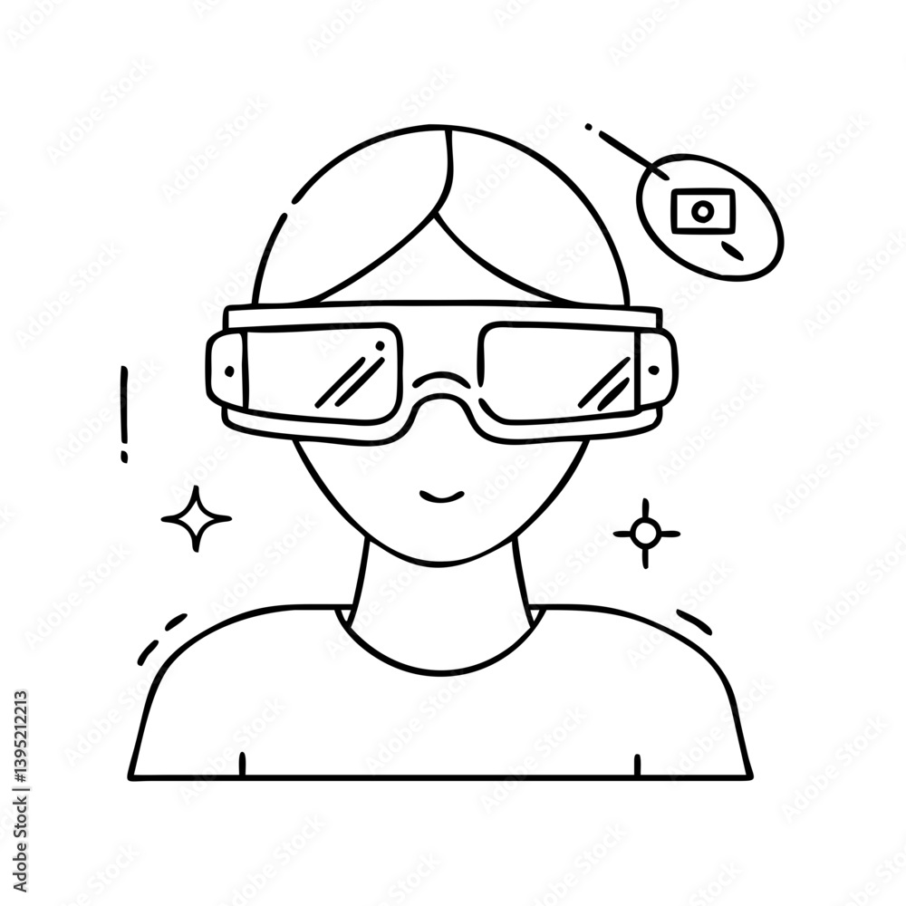 ar glasses icon, ar glasses vector illustration-simple illustration of ar glasses, perfect for ar glasses logos and icons ar glasses icon, ar glasses vector illustration-simple illustration of ar glasses, perfect for ar glasses logos and icons