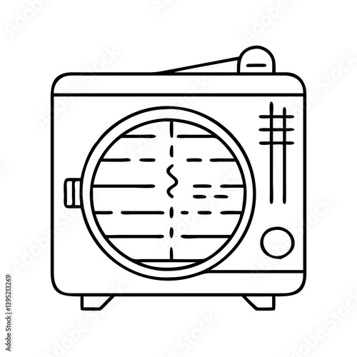 autoclave icon, autoclave vector illustration-simple illustration of autoclave, perfect for autoclave logos and icons