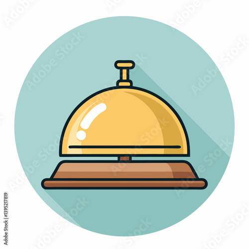 restaurant cloche icon