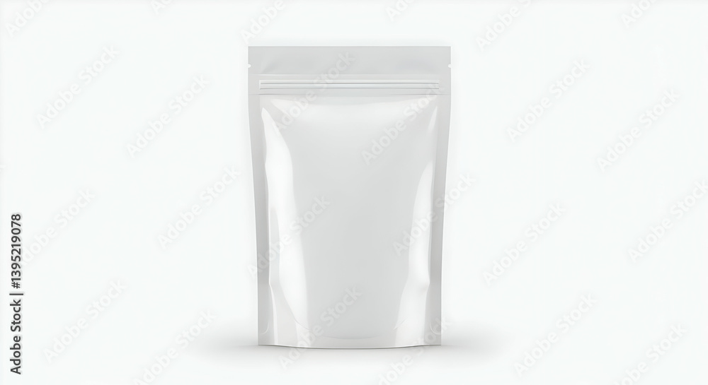 Blank White Plastic Food Packaging Blank White Plastic Food Packaging