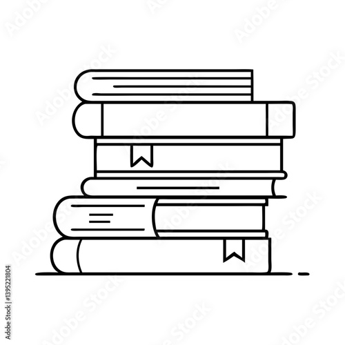 Wallpaper Mural books icon, books vector illustration-simple illustration of books, perfect for books logos and icons Torontodigital.ca