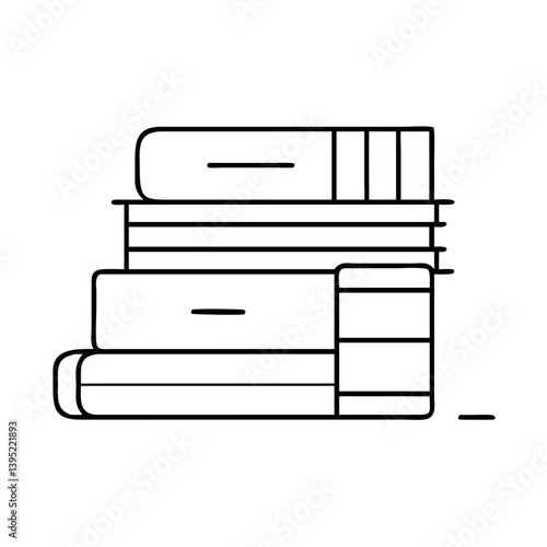 Wallpaper Mural books icon, books vector illustration-simple illustration of books, perfect for books logos and icons Torontodigital.ca
