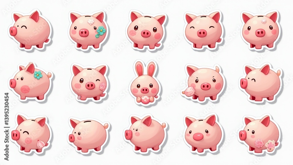 Cute and playful little pig, sweet and welcoming Cute and playful little pig, sweet and welcoming
