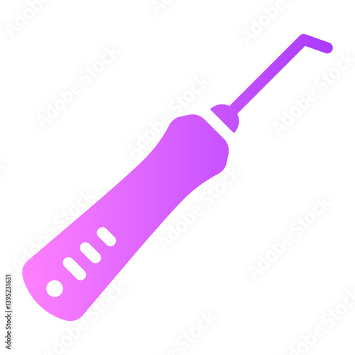 dental probe gradient icon