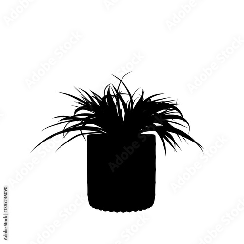 silhouette of a Plant