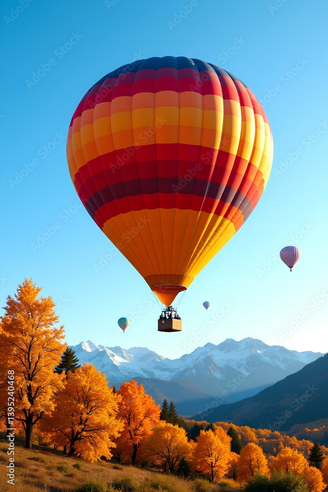 Fototapeta premium hot air balloon
