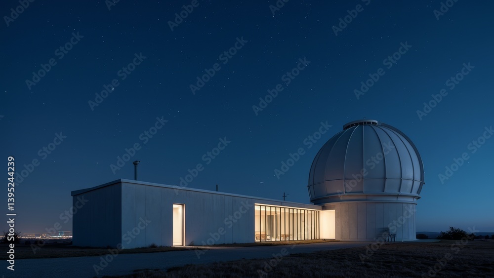 Observatory under the Starry Sky Observatory under the Starry Sky