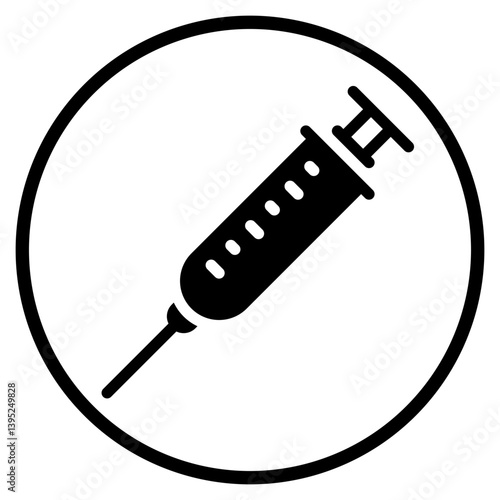 anesthesia glyph icon