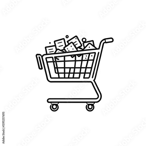 ショッピングカートのアイコン｜Shopping Cart Icon