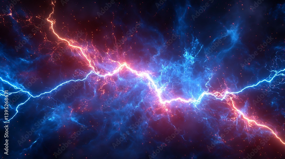 Electric Purple and Orange Lightning Storm for Powerful Concepts, Fantasy Art, or Dramatic Backgrounds Electric Purple and Orange Lightning Storm for Powerful Concepts, Fantasy Art, or Dramatic Backgrounds