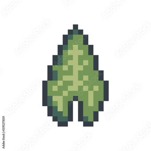 plant leaf pixel art for your needs
