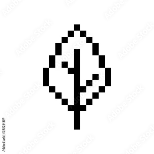 plant leaf pixel art for your needs