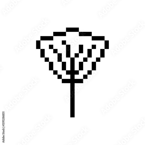 plant leaf pixel art for your needs