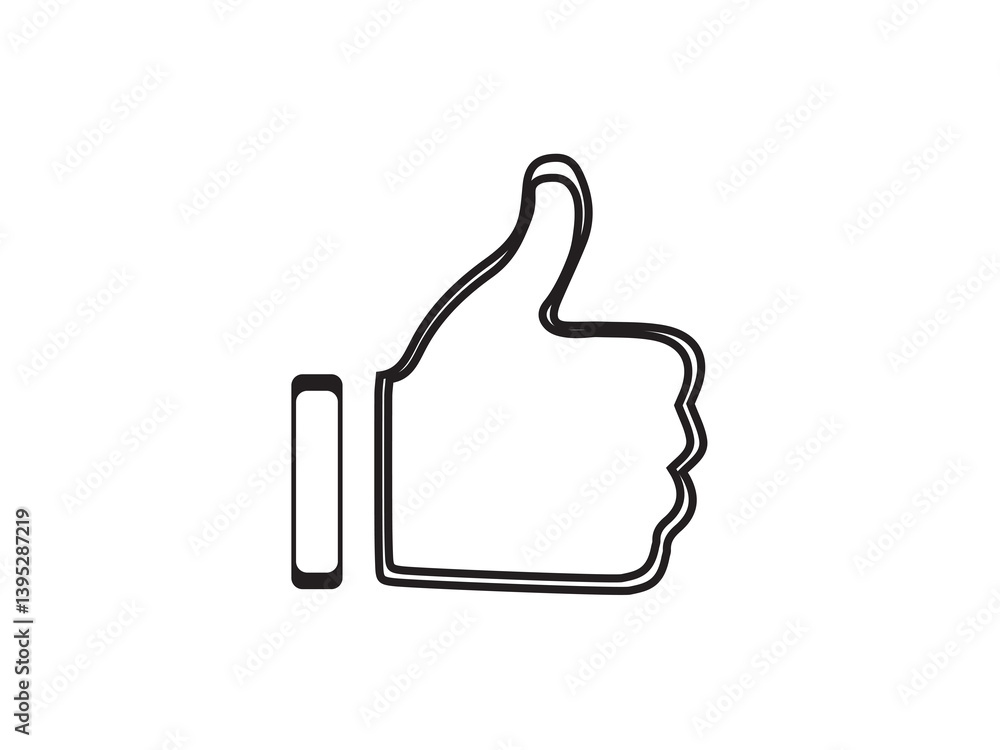 Thumb up icon and illustration design vector design used in different graphic design Thumb up icon and illustration design vector design used in different graphic design