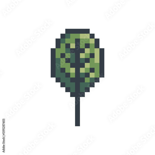 plant leaf pixel art for your needs