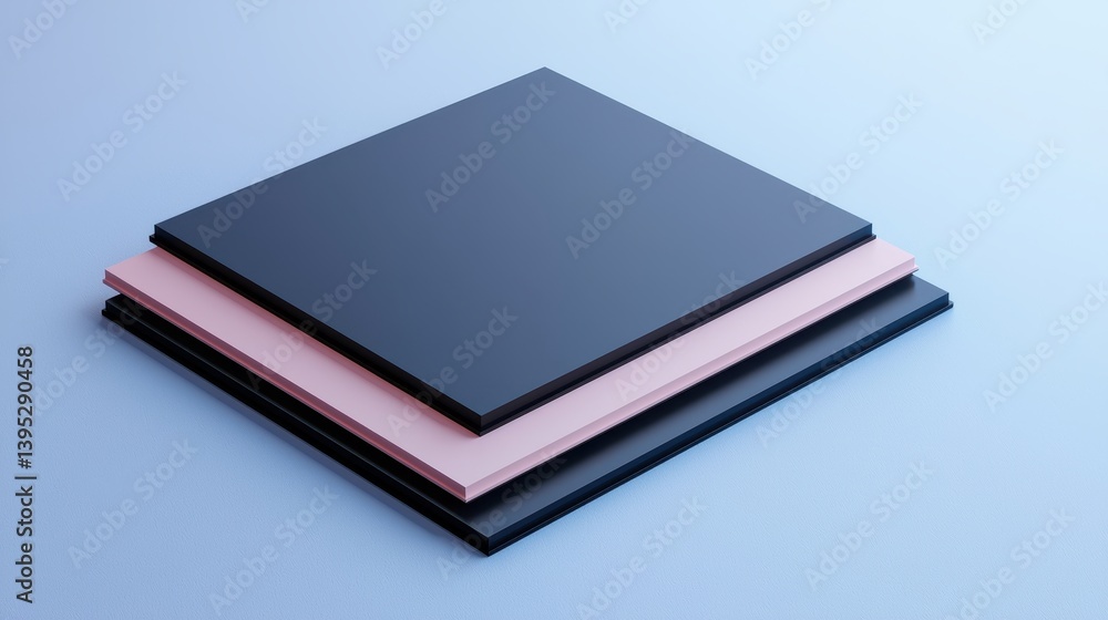 Layered transparent shapes with a gradient effect suggesting depth and intrigue moody lighting side angle, Realistic Photo Layered transparent shapes with a gradient effect suggesting depth and intrigue moody lighting side angle, Realistic Photo